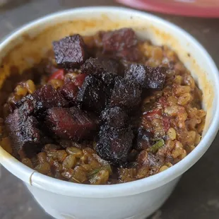 Burnt End Dirty Rice