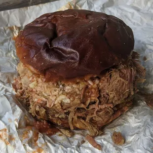 Pit Smoked Sandwich