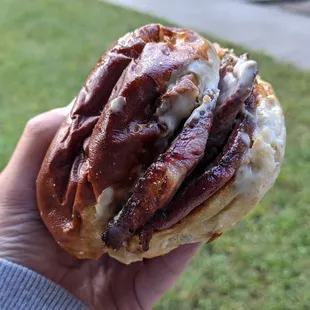 Hot Queso Brisket BBQ Sandwich