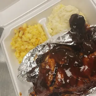 ribs, food, bbq ribs