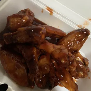 Medium BBQ 10 piece wings