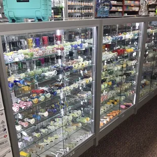 Huge selection of handmade glass bowl pipes!