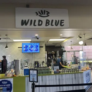 Wild Blue Store Front, California State University, East Bay, Hayward, CA.