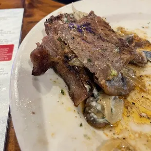 "medium rare" Ribeye Steak