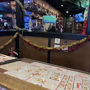 sushi and sashimi, interior