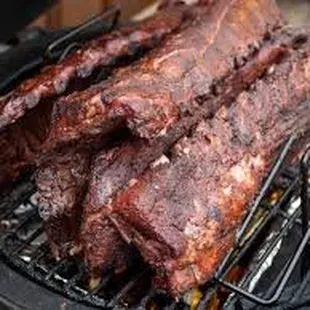 Finished Ribs today. Baby back, thanks for asking