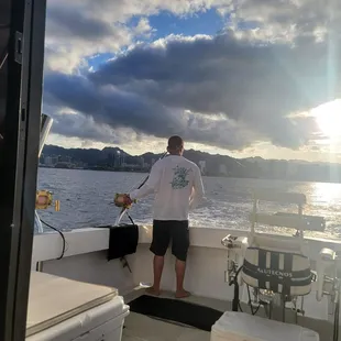 Heading out