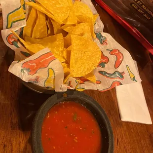 Chips and salsa