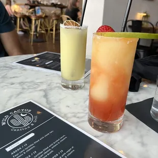 Margarita &amp; mango strawberry