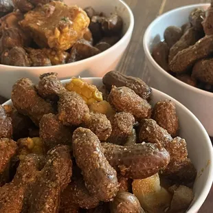 chicken wings and fried chicken, food