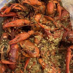 Garlic Butter Crawfish