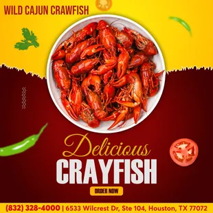 Satisfy your cravings with the best crawfish in town at our restaurant.