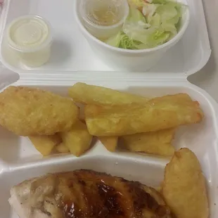 Co-workers order was larger than mine...