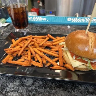 Blackened Chicken Burger