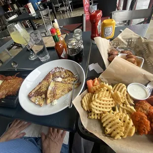 French toast meal , and boneless buffalo wings