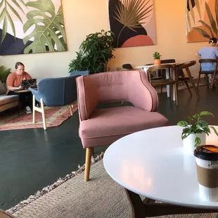 Comfy or table seating. Your choice.