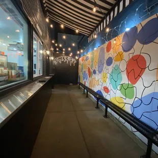 interior, sushi and sashimi