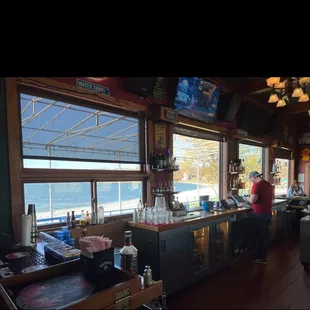 Sitting at the bar at 11:30AM