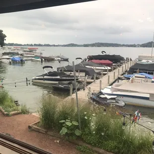 BEAUTIFUL View of Lake Mary from my table