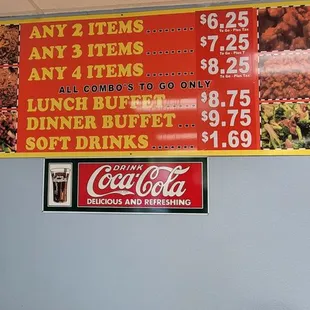 The menu..2022 prices?!