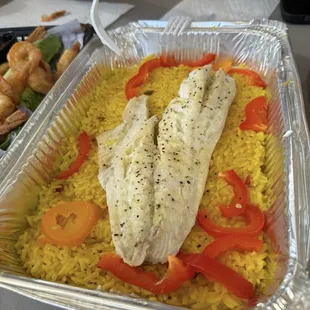 Broiled Rockfish Filet