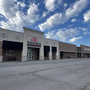 Outside entrance. Next to Goodwill