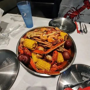 paella, food