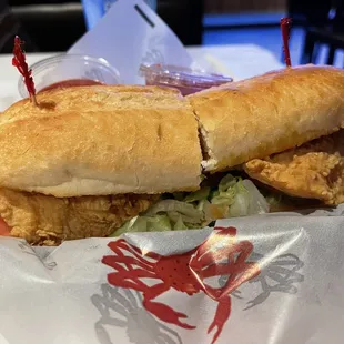Catfish Po'Boy