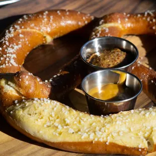 Big A$$ pretzel perfect for game days!