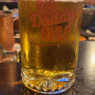 a pint of beer