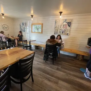 Cute little indoor seating