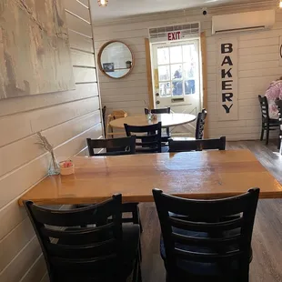 More of the inside seating area