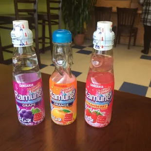 Japanese sodas