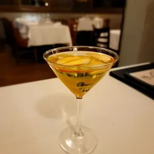 Carmel apple martini