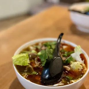 T4. Spicy Cumin Lamb Noodles in Soup