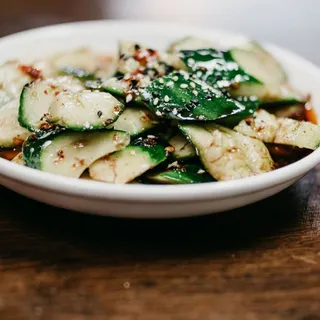S1. Spicy Cucumber Salad