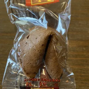 Chocolate Fortune Cookie