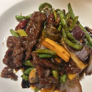Szechuan beef
