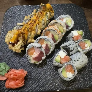 sashimi, sushi, food, sushi and sashimi