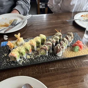 Filet Mignon Roll Lunch Crunchy Double Shrimp Roll Dinner