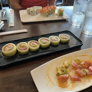 Protein roll! Otherwise known as a Naruto roll