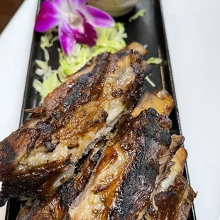 Honey back ribs
