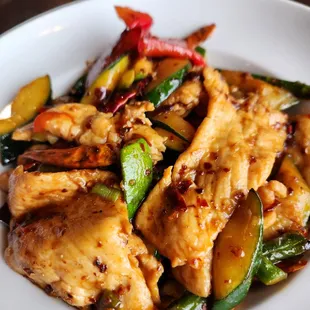 Gf kung pao chicken. Excellent!