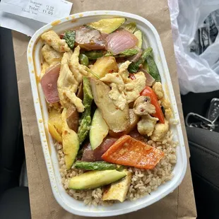 Thai red curry sauce