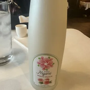 Peach saki