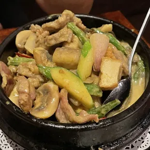 Thai Curry beef