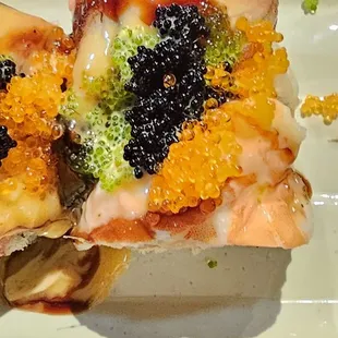 Dragon roll closer #yum #ReviewsByRL