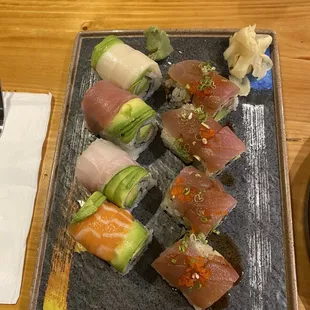 Rainbow roll.  Castle roll.