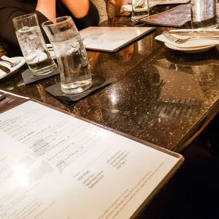 a group of people sitting at a table