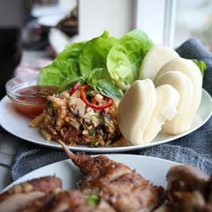 Siam Lettuce Cups - Part of fancy dinner for 2